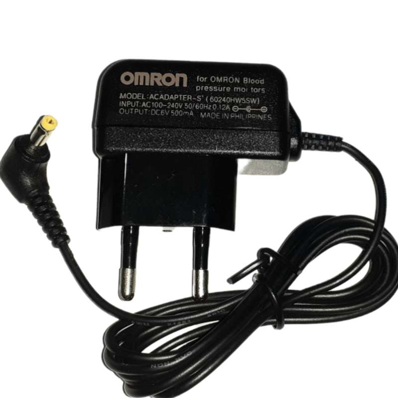 آداپتور 6 ولت 500 میلی آمپر امرون مدل HHP-CM01