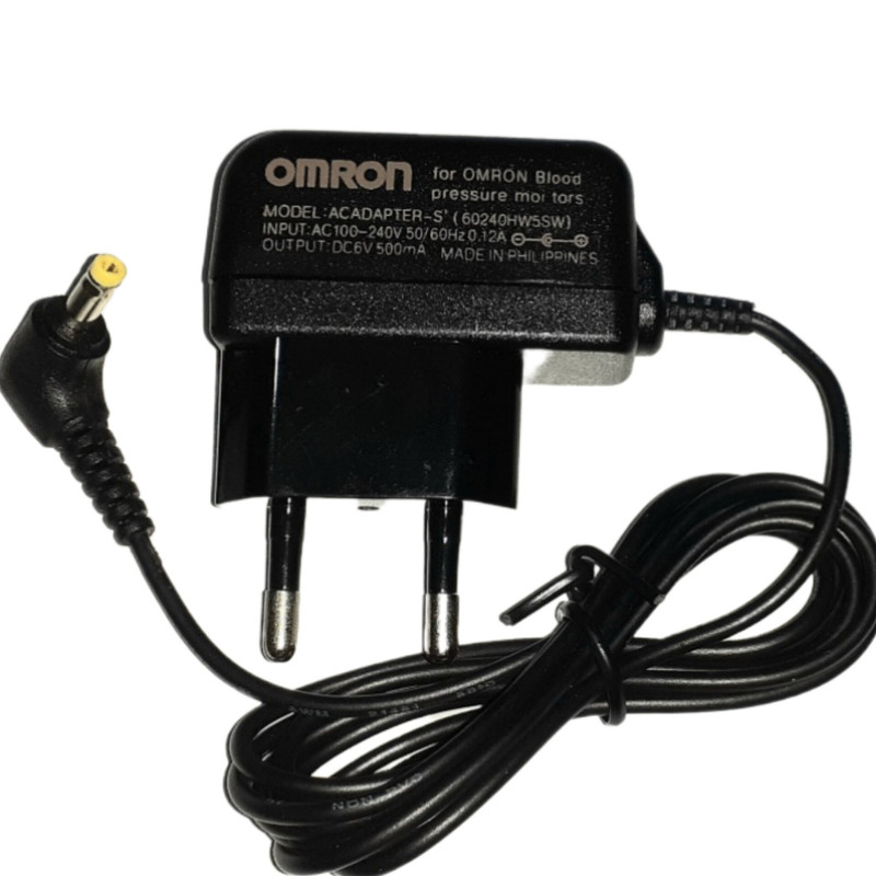 آداپتور 6 ولت 500 میلی آمپر امرون مدل HHP-CM01