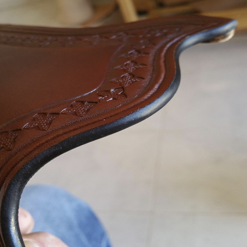 محلول رنگ لبه چرم مدل 3X-EK20 سه بسته 40 گرمی