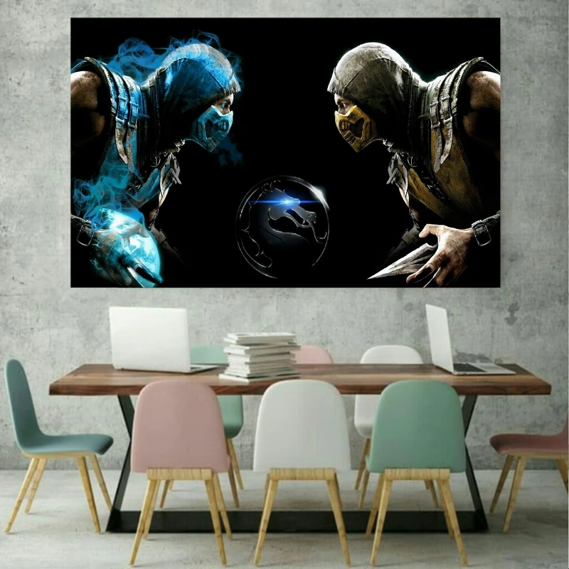  پوستر دیواری طرح کمبت مدل PO1642