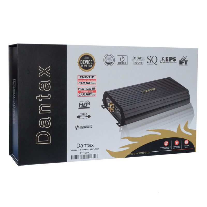 آمپلی فایر خودرو دنتکس مدل DT-1000D