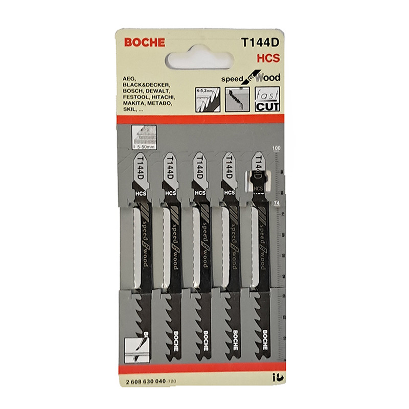 تیغه اره عمودبر بوچ مدل T144Dبسته 5عددی