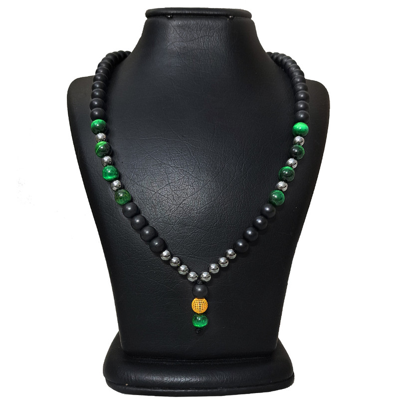 گردنبند طلا 18 عیار مردانه رزالیا مدل چشم ببر کد RGMND-8 گردنبند طلا 18 عیار مردانه رزالیا مدل چشم ببر کد RGMND-8