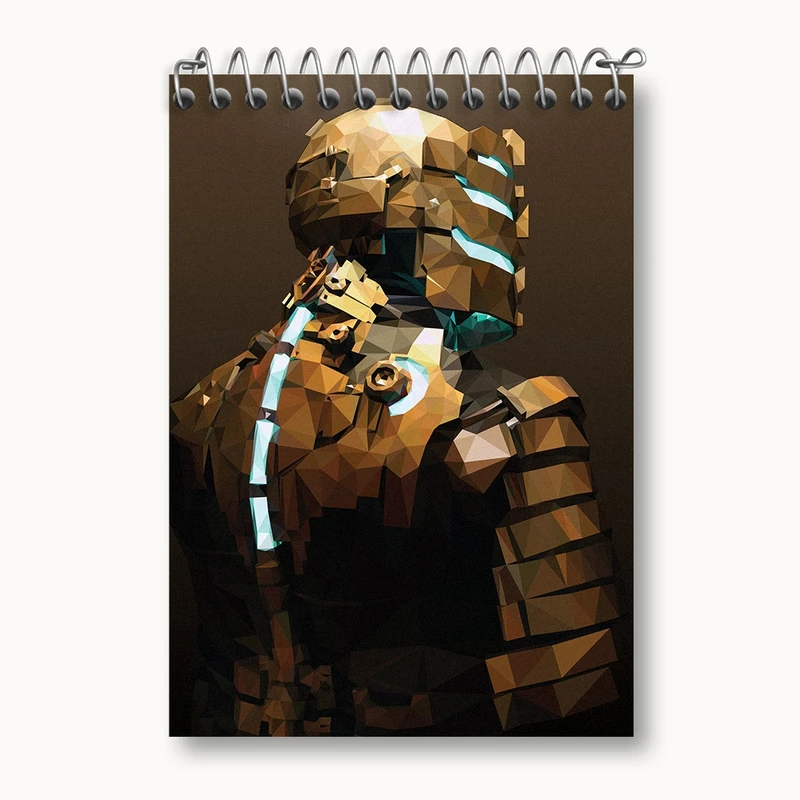 دفتر یادداشت 50 برگ خندالو مدل بازی دد اسپیس (Dead Space) کد 35045