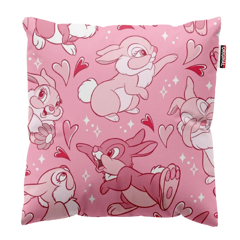  کوسن پاد آفرین طرح خرگوشی کد 2969 سایز 30*30 سانتی متر