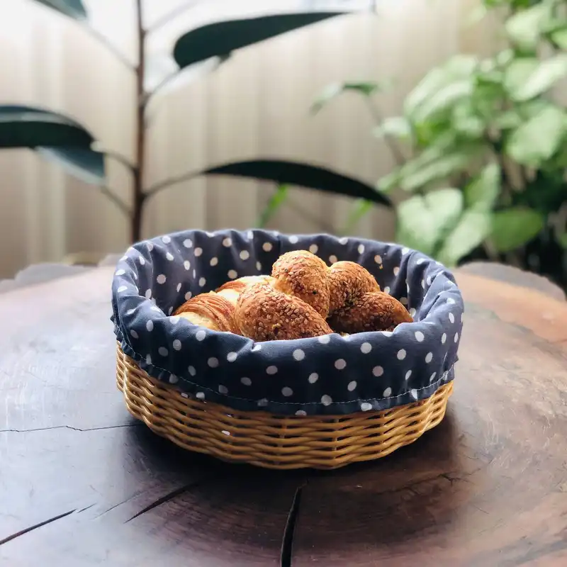 سبد حصیر بافی کلبه بلوط مدل هانا