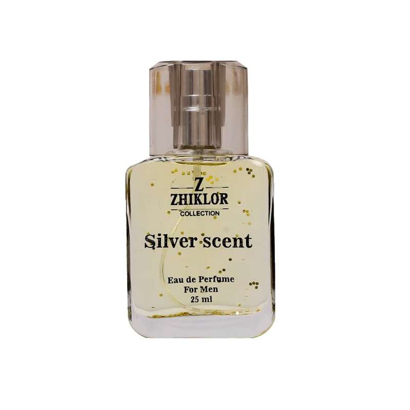 عطر جیبی مردانه ژیکلور مدل SILVER SCENT حجم 25 میلی لیتر
