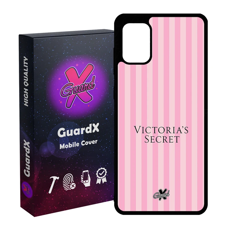 کاور گارد ایکس طرح ویکتوریا سکرت مدل Glass10294 مناسب برای گوشی موبایل سامسونگ Galaxy A51