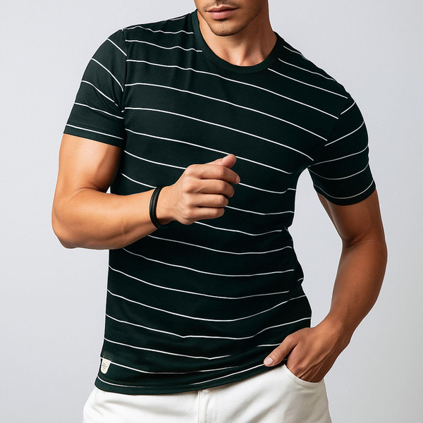 تی شرت آستین کوتاه مردانه باینت مدل 767-3