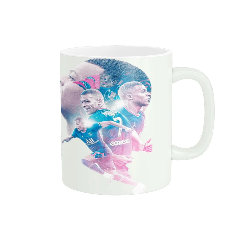 ماگ زیگورات مدل کیلیان امباپه Kylian Mbappé کد 1642