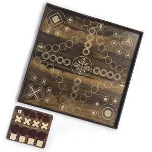 بازی فکری منچ چوبی مدل boardgameLudoA1