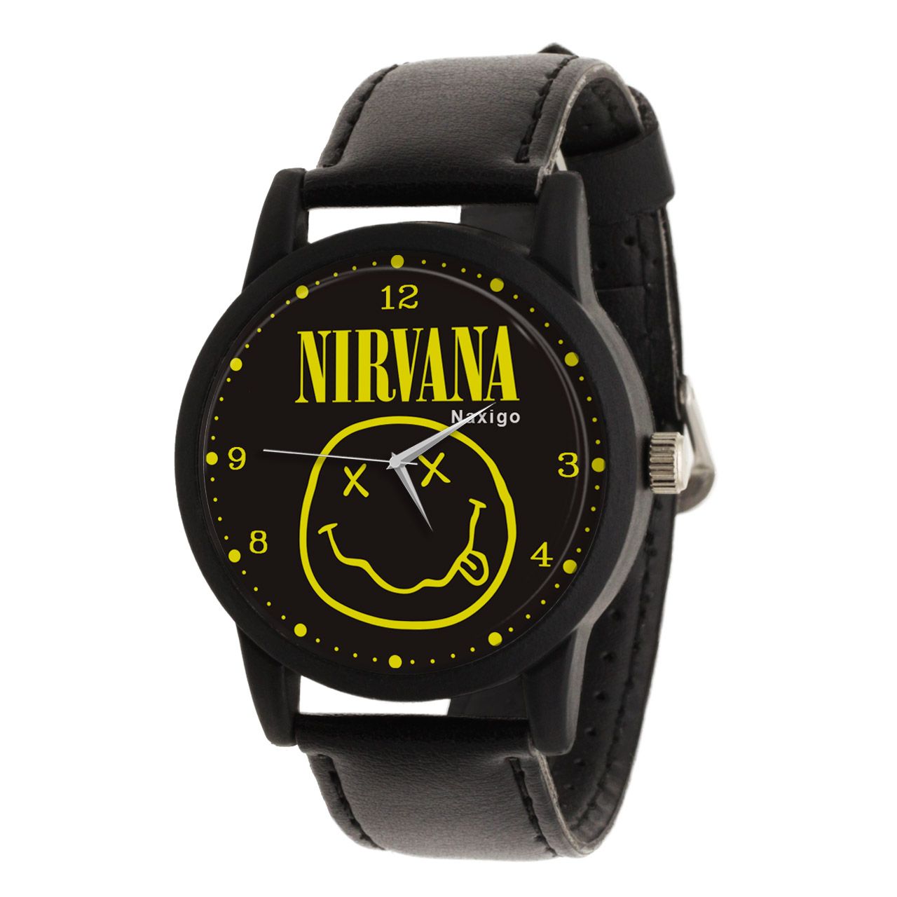 ساعت مچی عقربه ای ناکسیگو طرح Nirvana کد LF4215 -  - 1