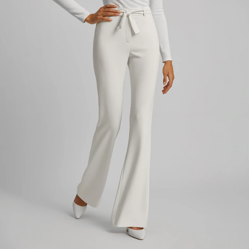 عکس شماره 7 : شلوار دم پا گشاد زنانه مدل مازراتی g37