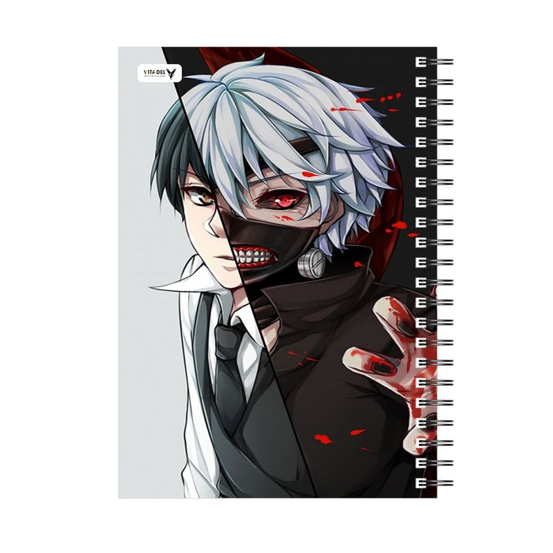 دفتر 120 برگ ویتادل طرح توکیو غول مدل 8