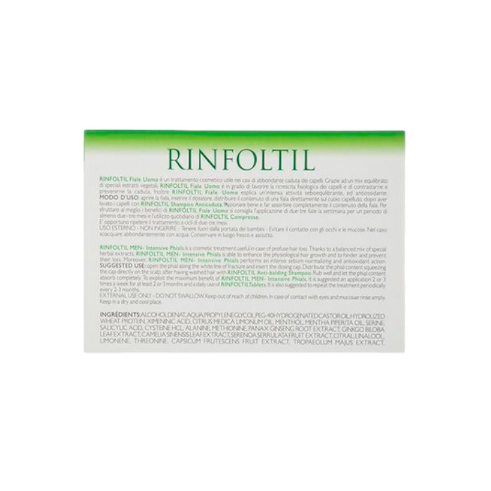 محلول تقویت کننده مو رینفولتیل مدل Intensive Phials حجم 100 میلی لیتر بسته 2 عددی محلول تقویت کننده مو رینفولتیل مدل Intensive Phials حجم 100 میلی لیتر بسته 2 عددی