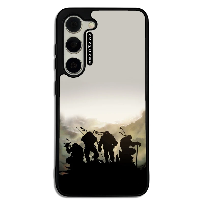 کاور آکام مدل AMC-WSGS23-NINJA TURTLES6 مناسب برای گوشی موبایل سامسونگ Galaxy S23
