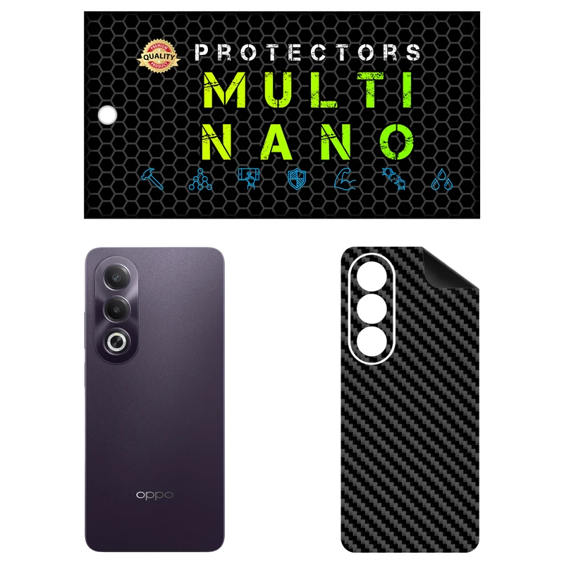 برچسب پوششی مولتی نانو طرح کربن مدل X-F1C مناسب برای گوشی موبایل اوپو A3x (china)