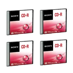 سی دی خام سونی مدل CD-R بسته 4 عددی 