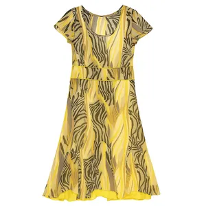 پیراهن یقه گرد زنانه مدل B-542076