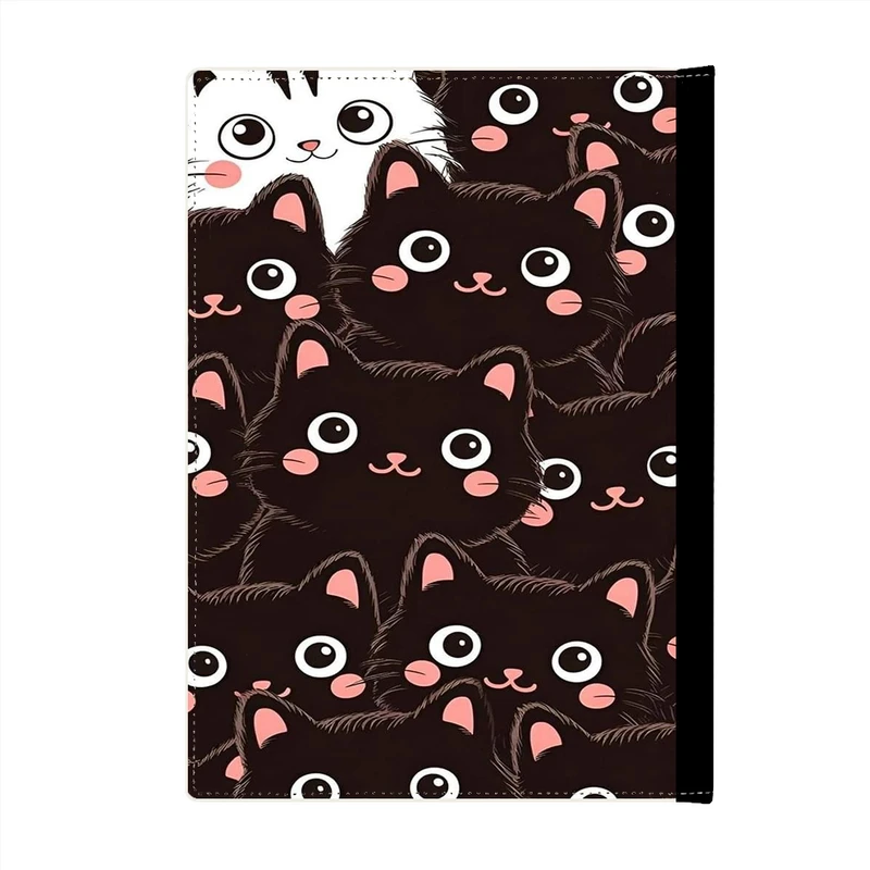 کلاسور پاد آفرین مدل فانتزی طرح گربه کیوت و بامزه کد p827