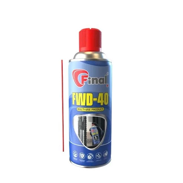 اسپری زنگ زدای فاینال مدل fwd40 حجم 400 میلی لیتر اسپری زنگ زدای فاینال مدل fwd40 حجم 400 میلی لیتر