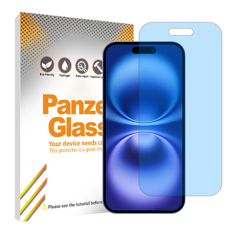 محافظ صفحه نمایش آنتی بلو پنزر گلس مدل Resistant مناسب برای گوشی موبایل اپل iPhone 16 