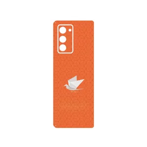 MAHOOT Minimalist origami bird Cover Sticker for Samsung Galaxy Z FOLD 2