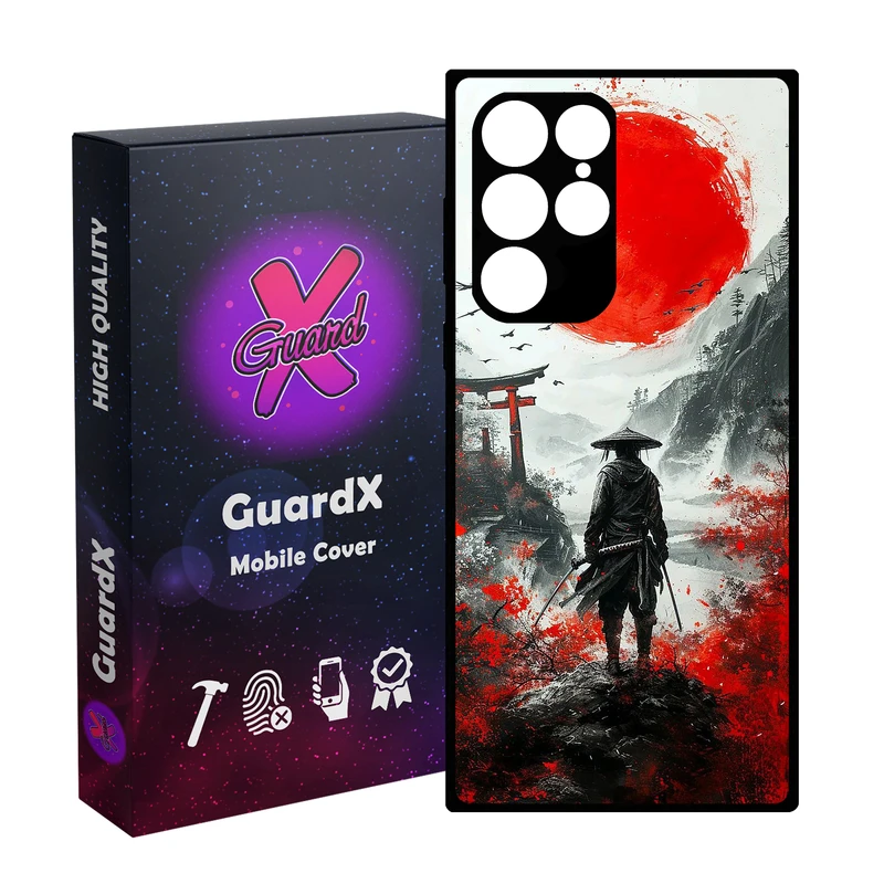 کاور گارد ایکس طرح متن مدل 10808 مناسب برای گوشی موبایل سامسونگ Galaxy S23 Ultra