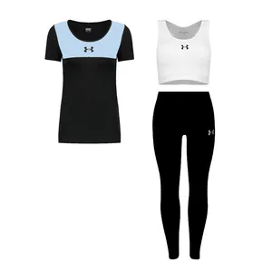 ست 3 تکه لباس ورزشی زنانه مدل 4101-710102-1801