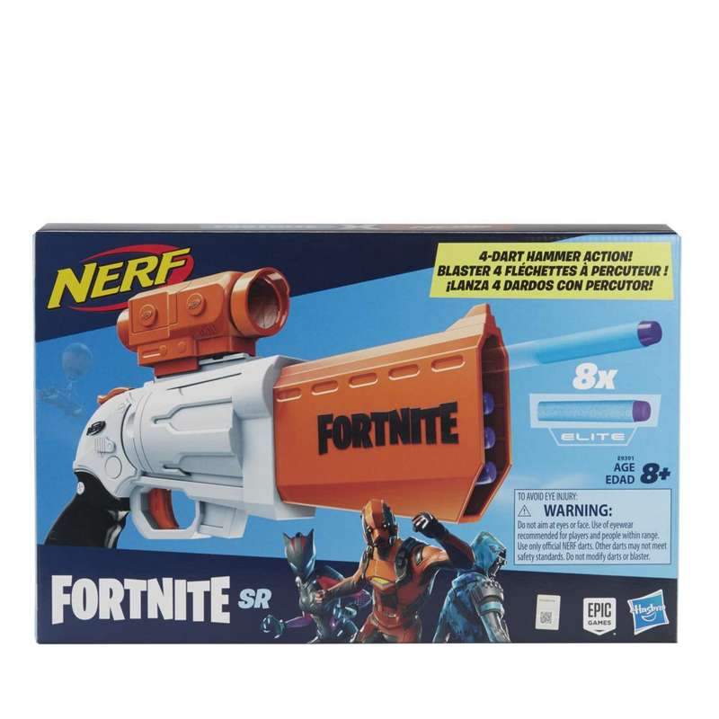تفنگ بازی نرف مدل Fortnite SR Blaster کد E9391
