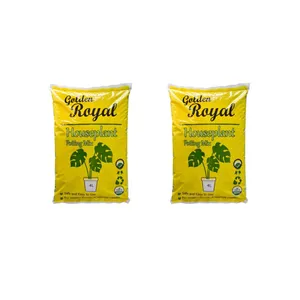 خاک گیاهان آپارتمانی گلدن رویال مدل PLCV2 حجم ۴ لیتر بسته دو عددی