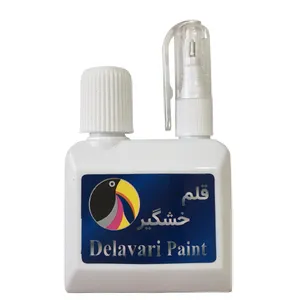 قلم خشگیر بدنه خودرو رنگ نقره ای دلاوری  کد 67901T حجم 54 میلی لیتر