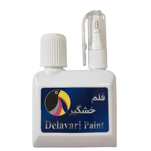 قلم خشگیر رنگ نقره ای بدنه خودرو دلاوری کد 67902G حجم 52 میلی لیتر