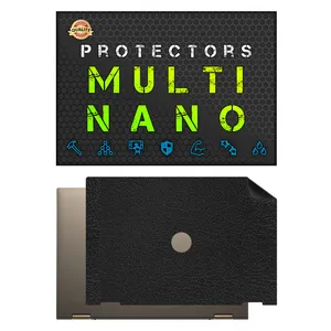 Multi Nano X-F1L Model Leather Rear Skin For Dell Inspiron 14 7405 14 inch 2020 Laptop