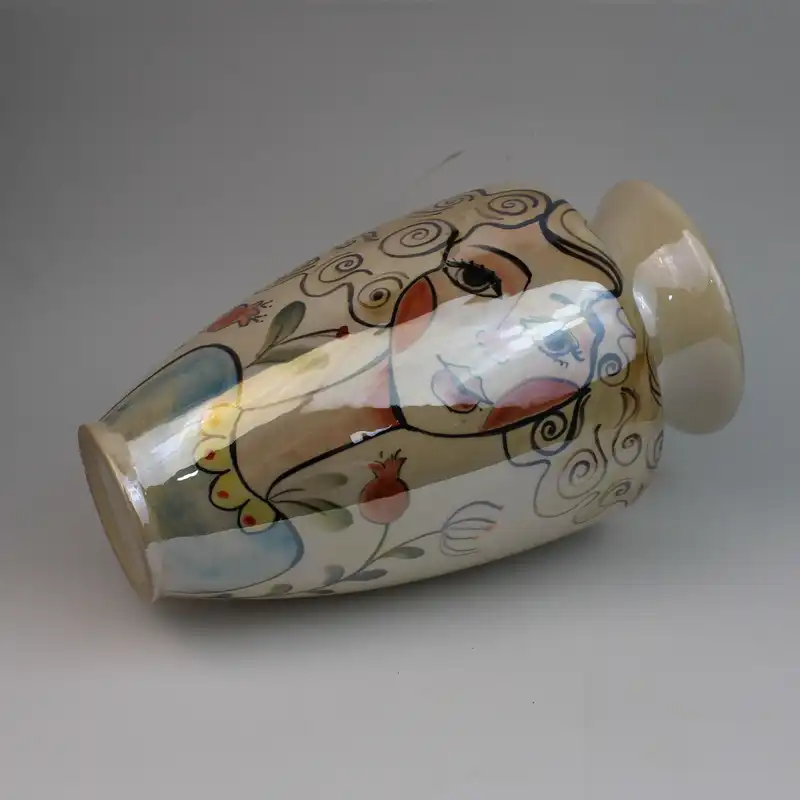 گلدان سرامیکی مدل لاستر کیمیا