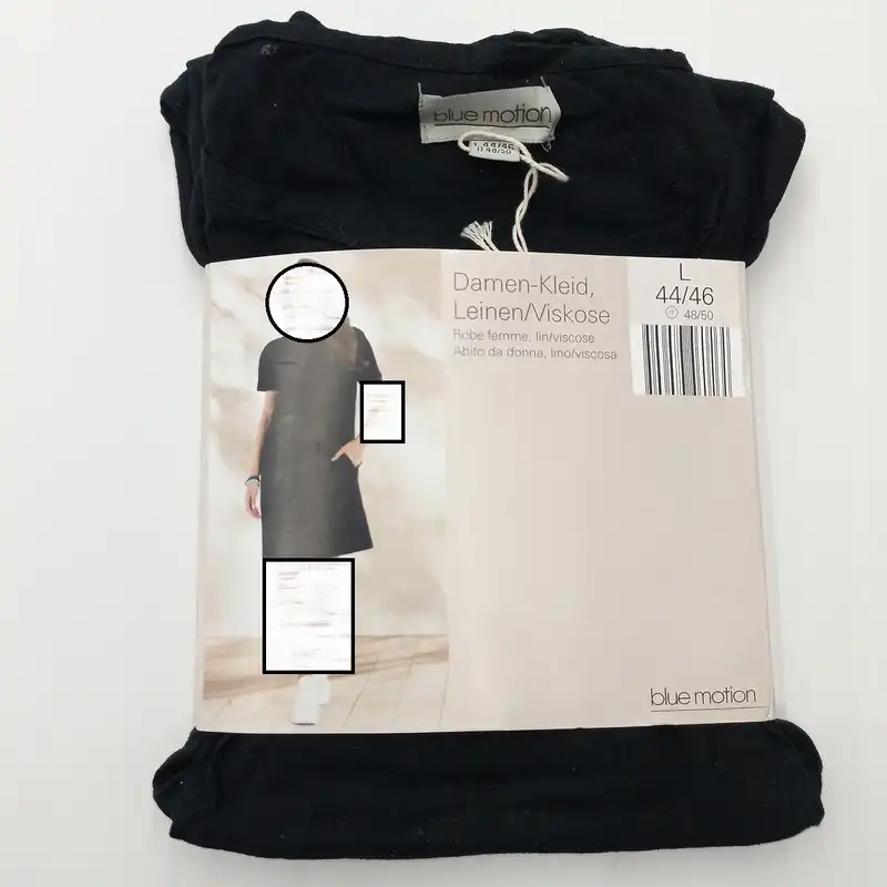 پیراهن زنانه بلو موشن مدل لینن کد 15064150