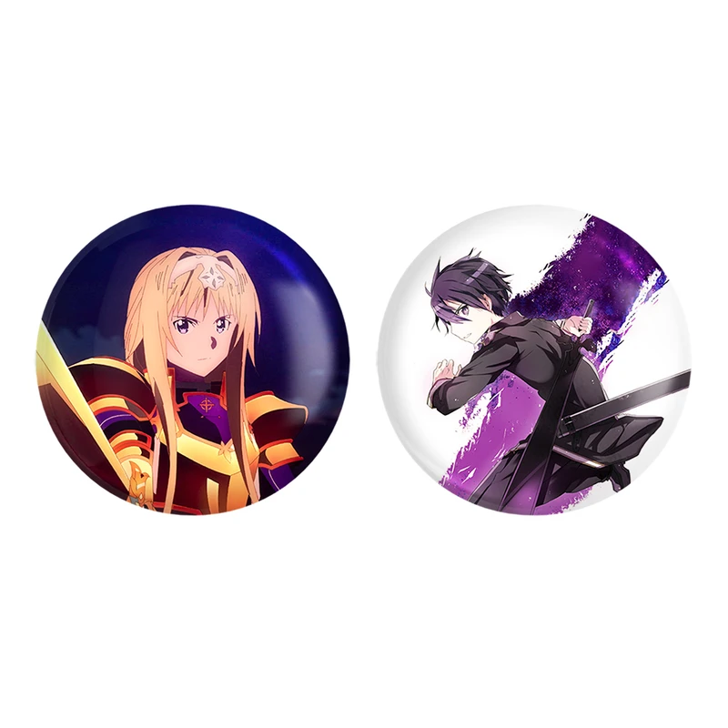 مگنت خندالو طرح انیمه هنر شمشیر زنی کد 1208012084 مجموعه 2 عددی