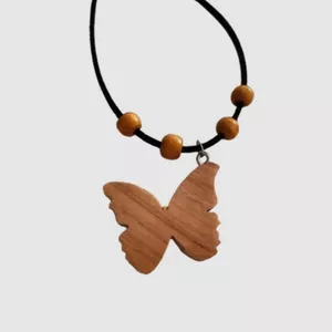 گردنبند دست ساز زنانه مدل پروانه