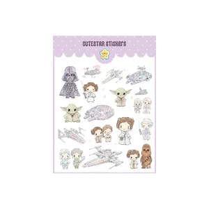 برچسب کیوت استار مدل اسکرپ بوک