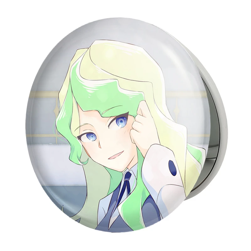 آینه جیبی خندالو طرح دیانا انیمه جادوگران کوچک Little Witch Academia مدل تاشو کد 22872 