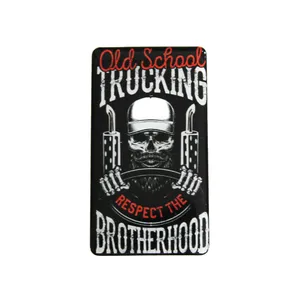 برچسب خودرو طرح اسکلت TRUCKING کد 6601
