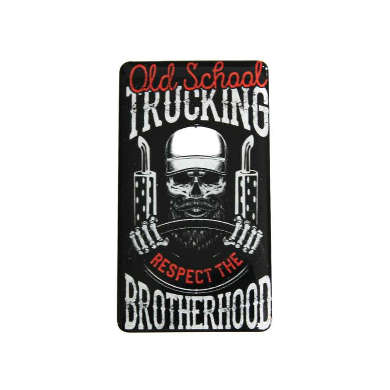 برچسب خودرو طرح اسکلت TRUCKING کد 6601