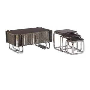 میز پذیرایی مدل Sil-BL-654 مجموعه 4 عددی