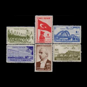 تمبر یادگاری مدل خارجی مجموعه 6 عددی