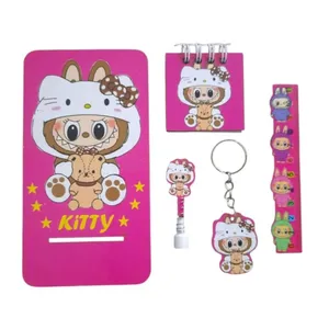 بسته لوازم تحریر مدل لبوبو و تدی کد mn68 بسته 5عددی