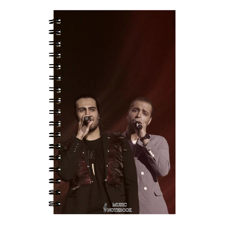 دفتر نت موسیقی طرح گروه موسیقی ماکان بند کد DN-109