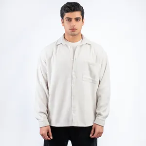 پیراهن آستین بلند یقه برگردان مردانه پی استار مدل 0713-03-04