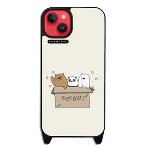 AKAM AMCWLA15PLUS-BARE BEAR8 Cover For Apple iPhone 15 Plus