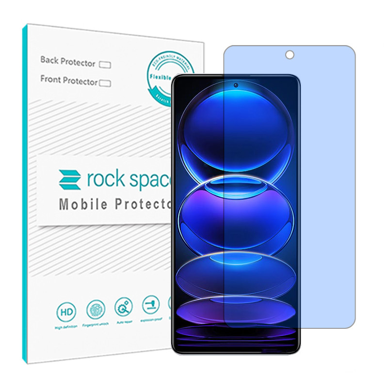 محافظ صفحه نمایش ضد اشعه آبی راک اسپیس مدل HyBLU مناسب برای گوشی موبایل شیائومی Redmi Note 12 Pro Plus 5G