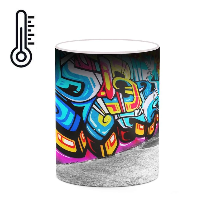 ماگ حرارتی کاکتی مدل Grafiti کد mgh20514